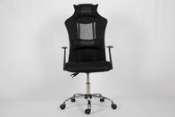 Miękka poduszka High Back Office Chair, podpórka lędźwiowa z regulowanym zagłówkiem