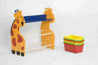 Żyrafa Kształt Dziecko Zabawka Przechowywanie Organizer, Plastikowa Zabawka Zabawki Magazynowe Półka