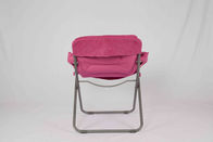 Dziecko Rose Red Leisure Metal Składane Krzesła Z Heavy Duty Polyester Fabric