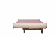 Sofa rozkładana sofa w kolorze brązowym, 3-osobowa Sofa z regulowanym oparciem