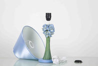 W27 * D27 * H46CM Lampy stołowe domowe miękkie z pokryciem dolnym / kształt kwiatowy