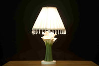 Country Cabins Classic Klasyczne Lampy Stołowe Z Wiszącym Crystal Flower Shape