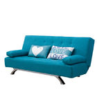 Lekka niebieska składana sofa do domu
