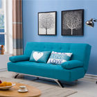 Lekka niebieska składana sofa do domu