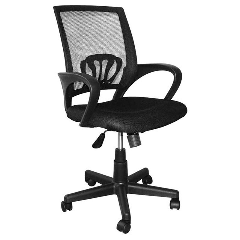 9KG obrotowe krzesła biurowe z kółkami, tylna szyba komputerowa z podparciem lędźwiowym
